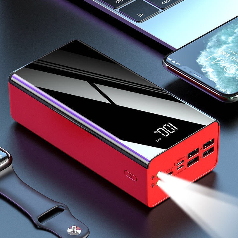 Banque de puissance de capacité de Lager de charge rapide de vente chaude 20000mah a mené la banque de puissance universelle d'Usb d'affichage