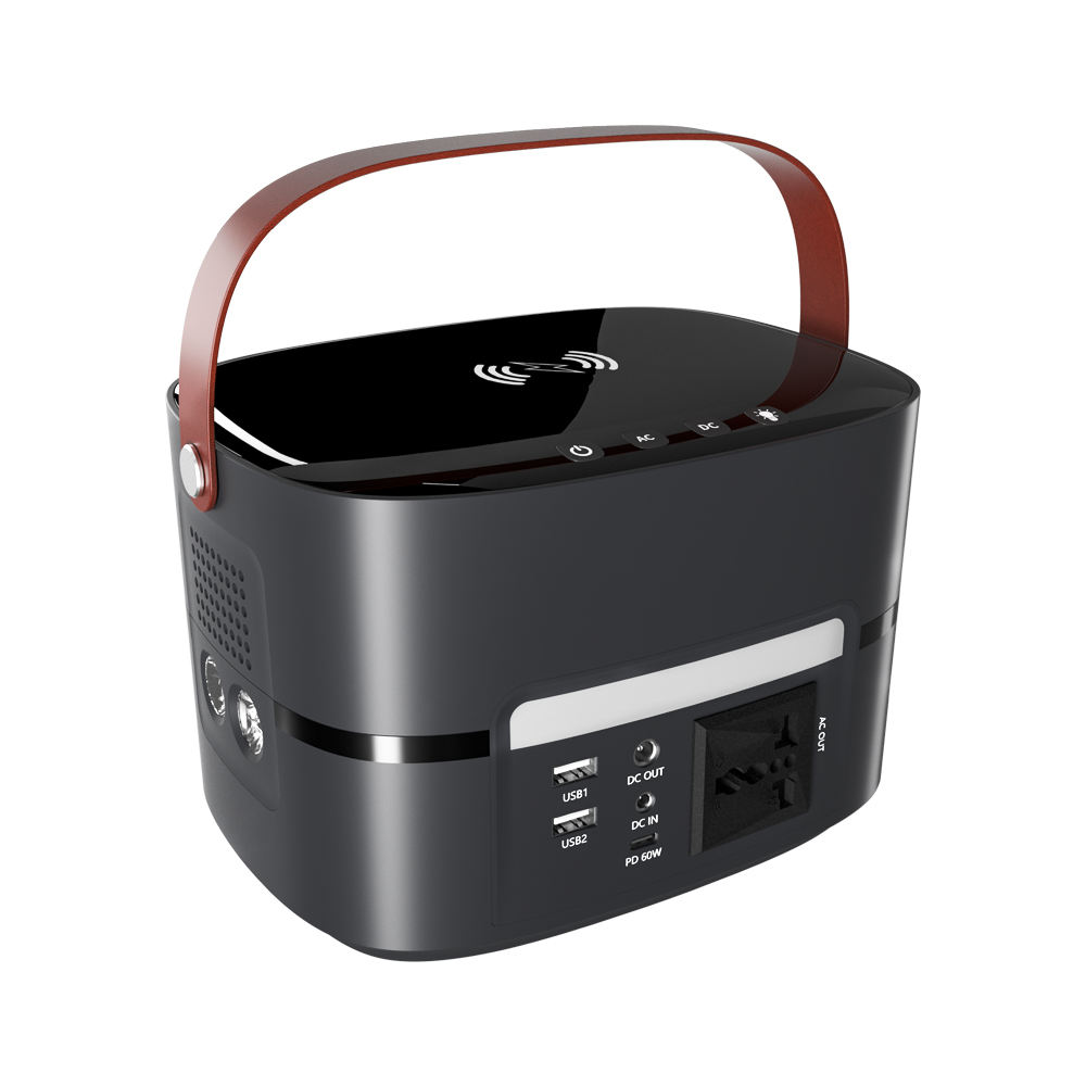 Batterie Portable 300w 100v~240v Centrale Solaire Générateur Solaire Centrale Électrique Portable 