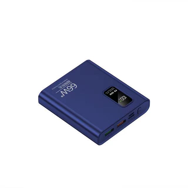 Banque de puissance de charge super rapide 10000mah Pd66w Hd chargeur portable numérique batterie externe banque de puissance universelle