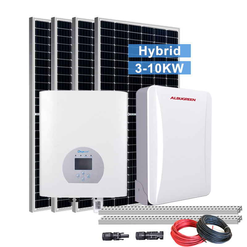 Système de génération d'onduleur de panneau solaire 10kw 