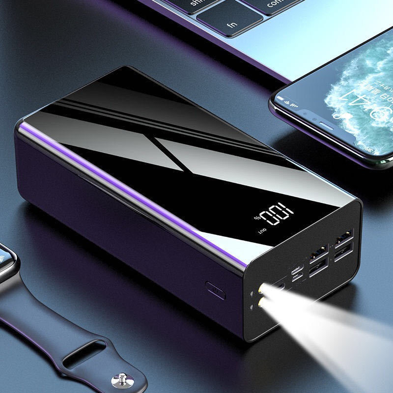 Banque de puissance de capacité de Lager de charge rapide de vente chaude 20000mah a mené la banque de puissance universelle d'Usb d'affichage