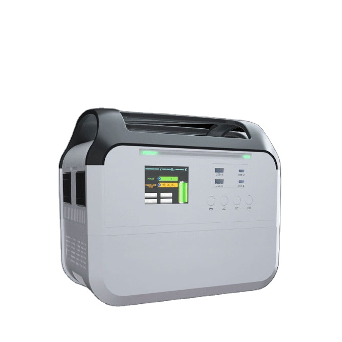 Batterie au lithium amovible Lifepo4 1000w 800w centrale solaire portable charge rapide camping en plein air